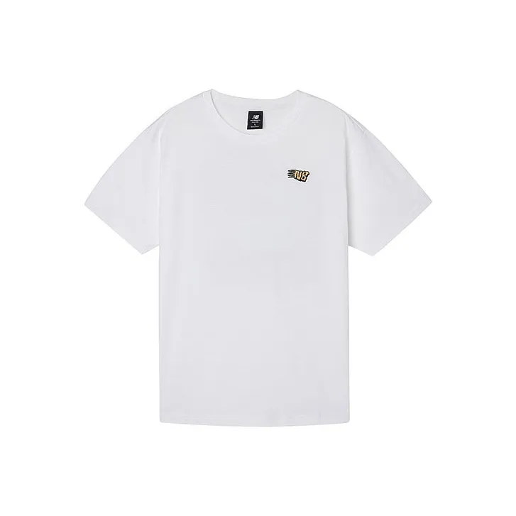 New Balance T Shirt Unisex White-0
