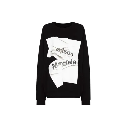 Maison Margiela Sweatshirts Unisex Black