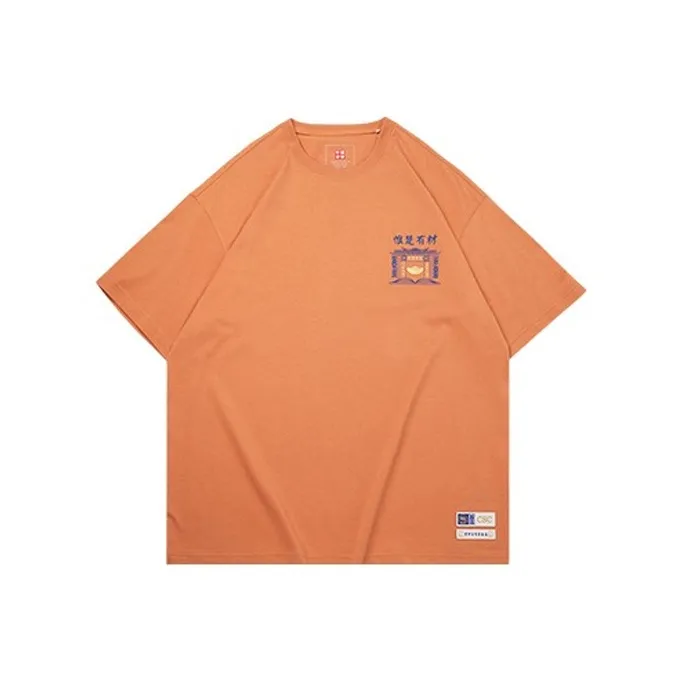 LiNing BADFIVE T Shirts Men Partridge Umber-0