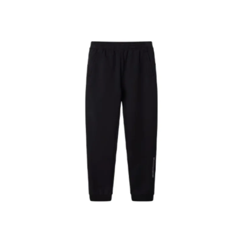 361° Knitted Sweatpants Men's Super Black-1