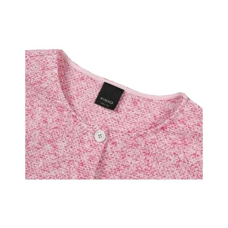 PINKO SS25 Short Sleeved Dress Women's Pink-2