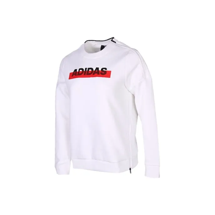 Adidas Sweatshirts Women's White-0