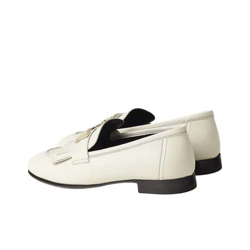 HERMES Royal Loafers Women's Beige-2