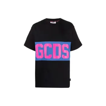 GCDS T Shirts Unisex Black