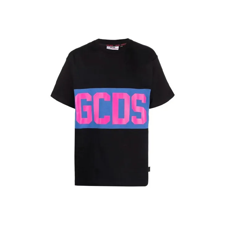 GCDS T Shirts Unisex Black-0