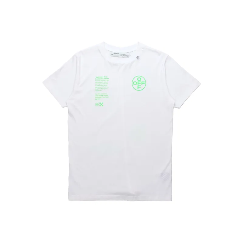 OFF WHITE Slim Fit Arch Shapes T Shirt-0
