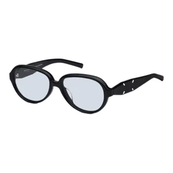 GENTLE MONSTER Oval Sunglasses Unisex Black