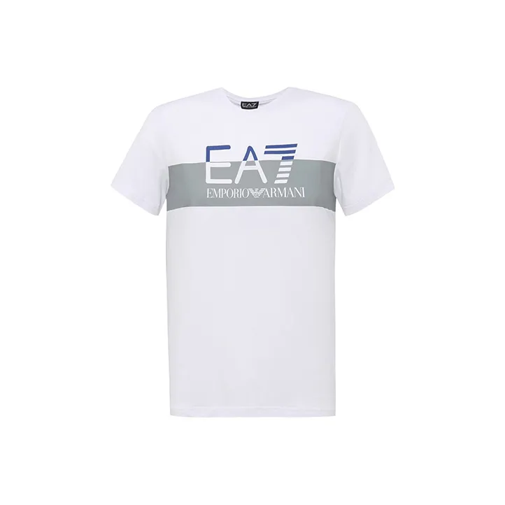EMPORIO ARMANI T-Shirts Men White-0