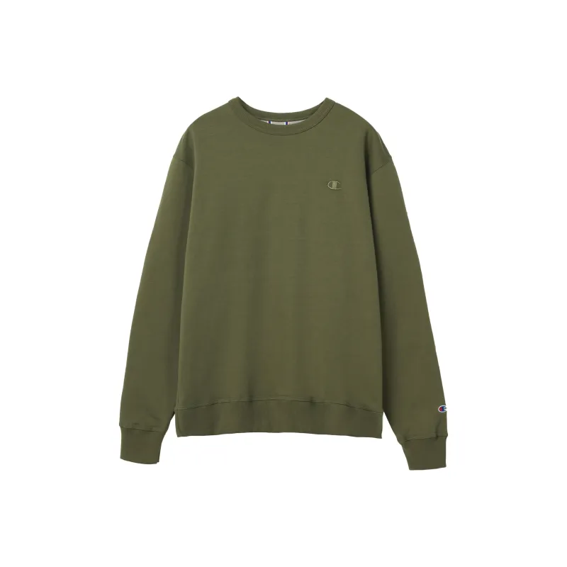 Champion Sweatshirts Unisex Army Green-0