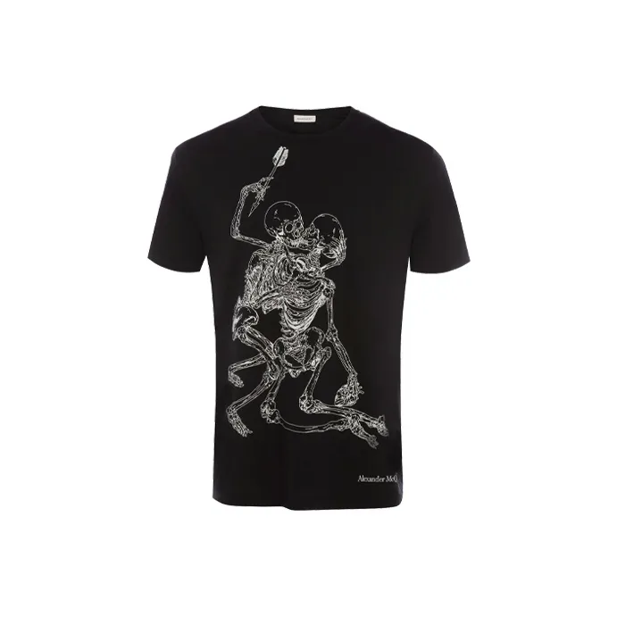 Alexander McQueen T Shirt Men's Black-0