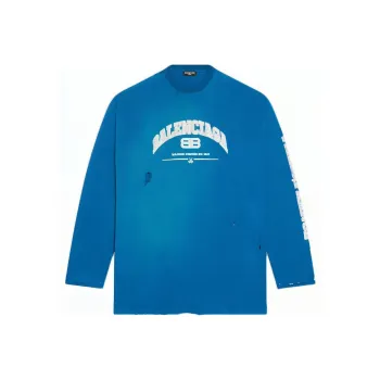 Balenciaga Long Sleeve Oversized Tee