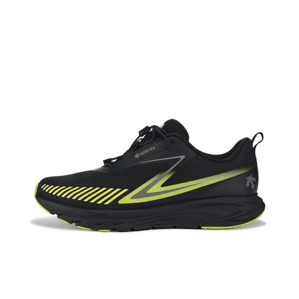 DESCENTE Enerzite Low Top Running Shoes Men's Black Yellow-0