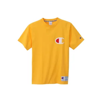 Champion T Shirt Japan Version Unisex Yellow