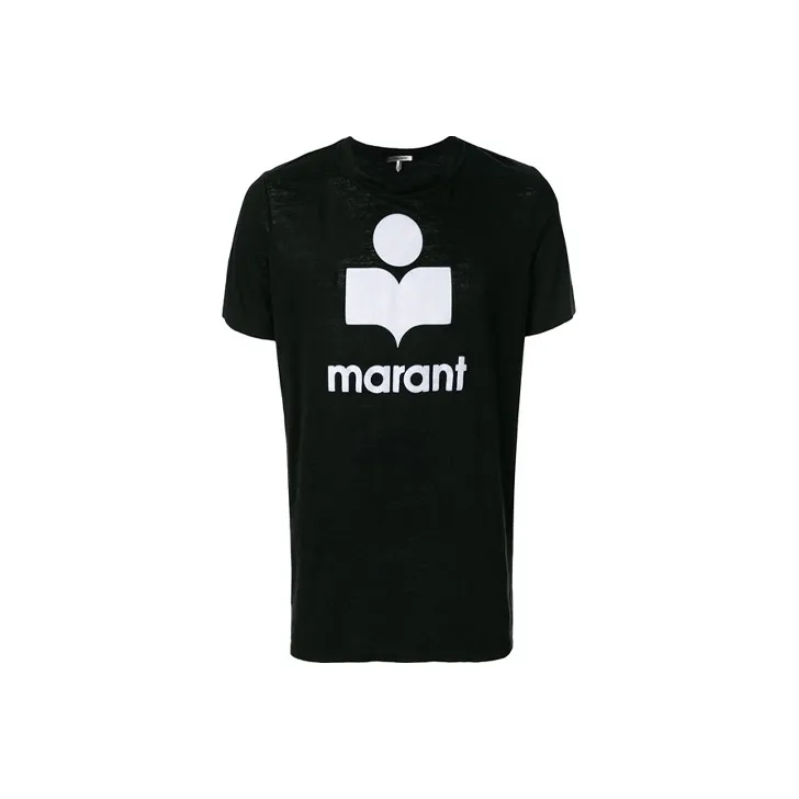 ISABEL MARANT Logo Print Karman T Shirt-0