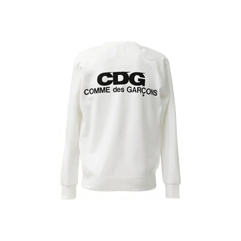 Comme Des Garcons Logo Printed Sweatshirt-2