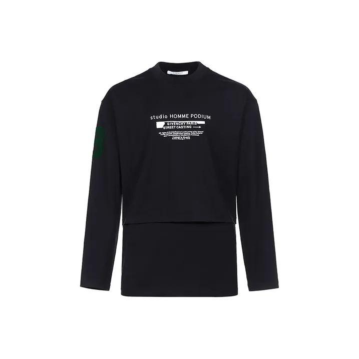 Givenchy T Shirts Men Black-0