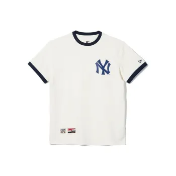 New Era T Shirts Unisex Beige