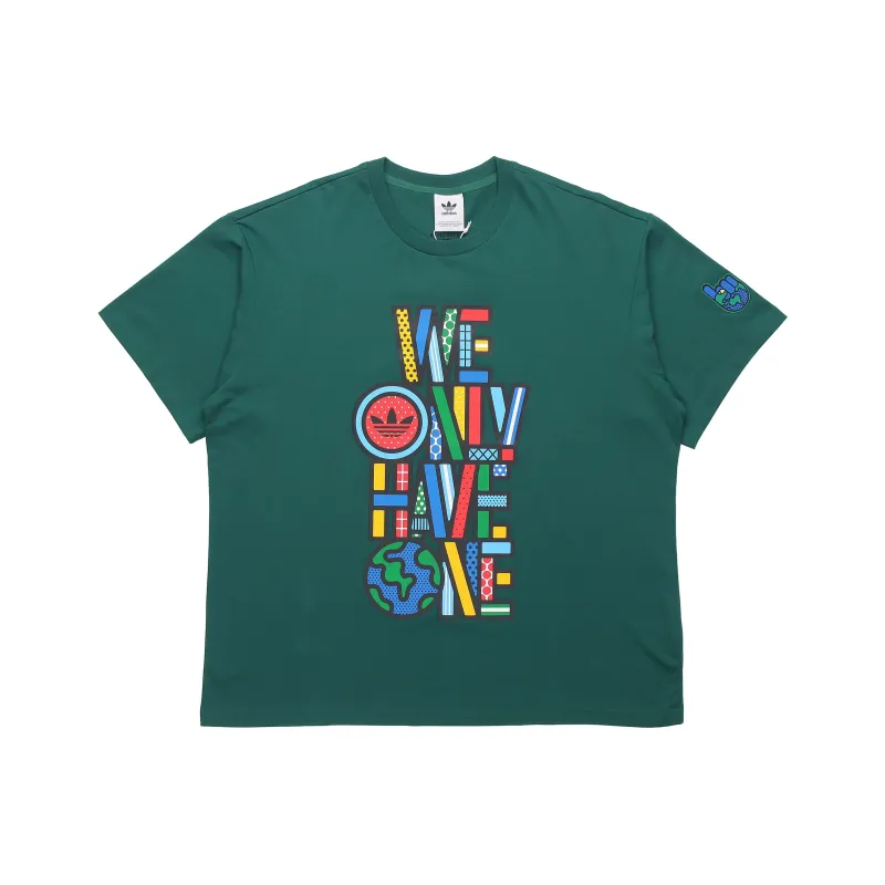 Adidas Originals T Shirt Men's Forest Green-0