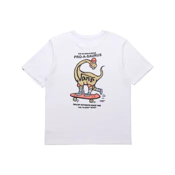 Vans Set in Sleeve T Shirt Unisex White