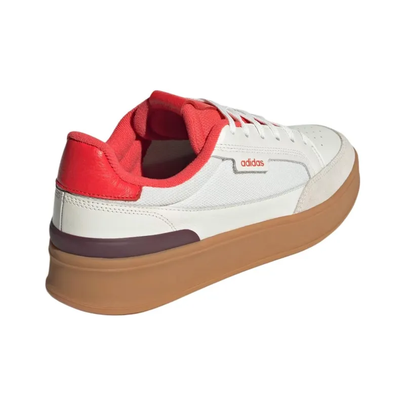 Adidas Aspyre Anti Slip Wear Resistant Low Top Skateboard Shoes Men's White-3