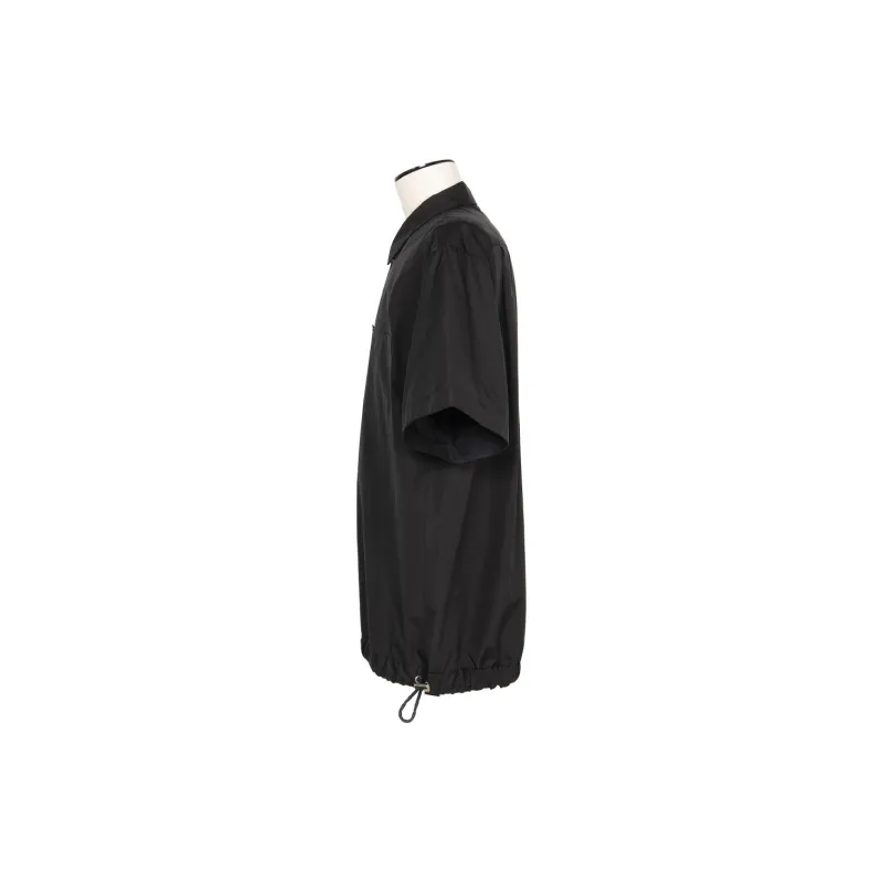 Sacai Drawstring Hem Poplin Shirt-1