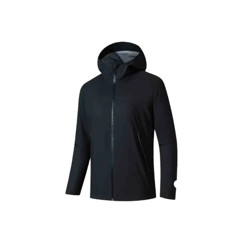 Anta Windproof Windbreaker Jacket Men's Basic Black