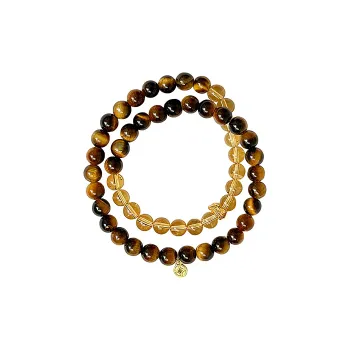 Star Treasures Tiger's Eye Stone Jade Bracelets Women's