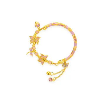 Lao Feng Xiang S925 Silver Bracelets Women's