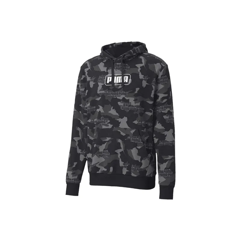 PUMA REBEL CAMO AOP Sweatshirt Men's Black-0