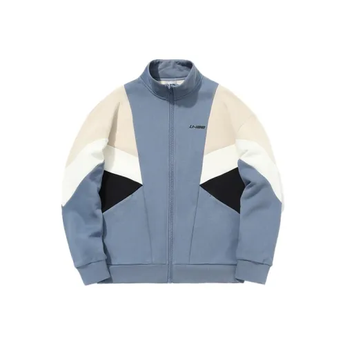 LINING Sweatshirts Men Flint Stones Blue