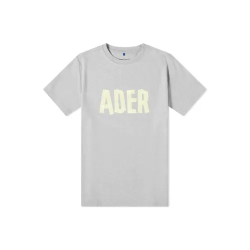 ADER ERROR T Shirt Unisex Gray White