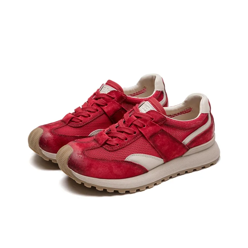 Chibang Height Increasing Lightweight Breathable Low Top Chunky Sneakers Women's-1