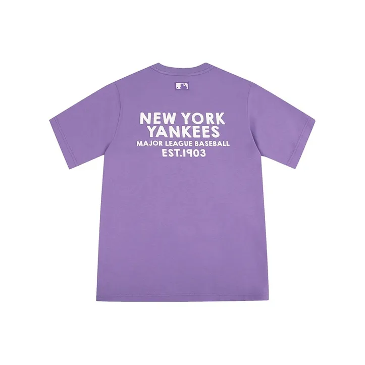 MLB Straight T-Shirt Unisex Purple-0