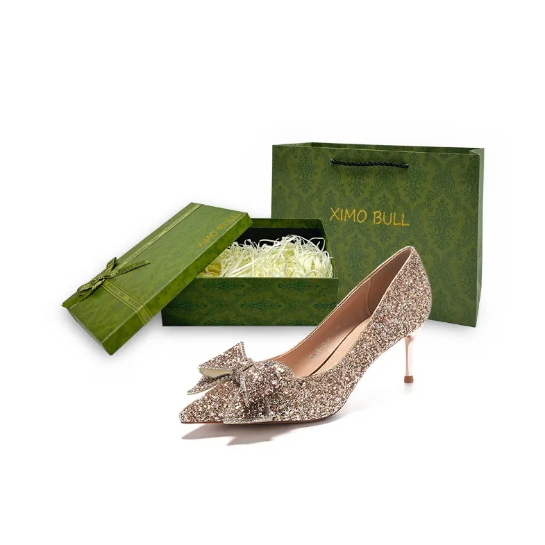 XIMO BULL Slim Heel High Heels Women's-28