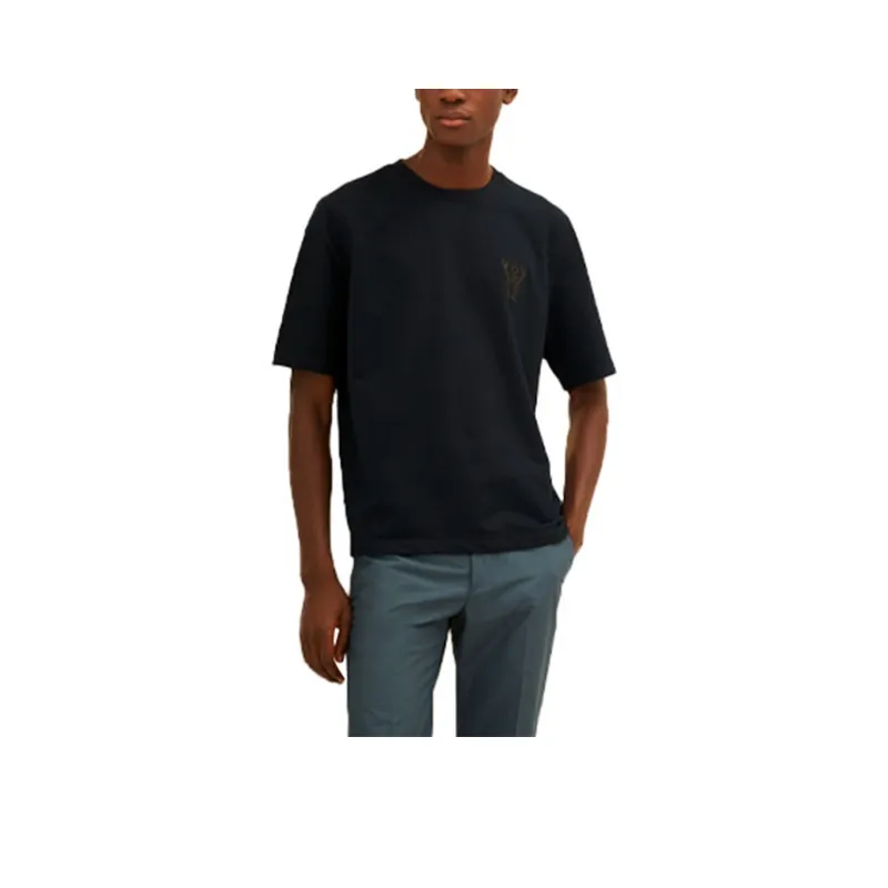 HERMES T Shirt Men's Ocean Blue-0