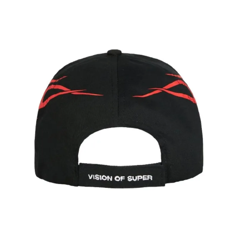 Vision Of Super Cotton Baseball Caps Men's Black/Red-2