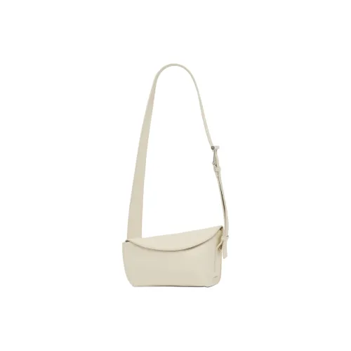 Alexander McQueen Grained Calfskin Shoulder Bag Women's Cream