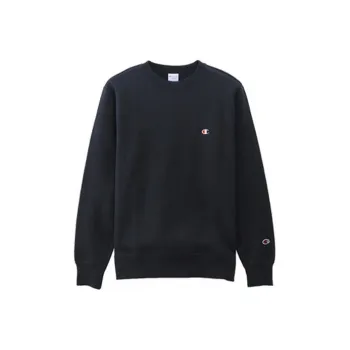 Champion Sweatshirts Unisex Navy Blue
