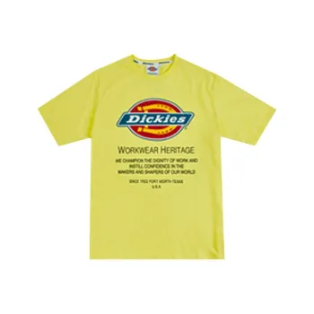 Dickies SS20 T Shirt Men's Light Lemon
