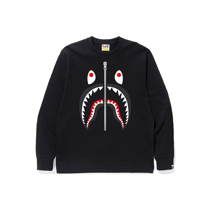 Bape Shark L/S Tee Tee-1