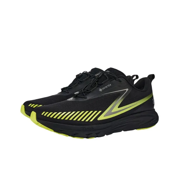 DESCENTE Enerzite Low Top Running Shoes Men's Black Yellow-1