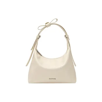 DAPHNE Leather Patch Handbag Women's Multicolor