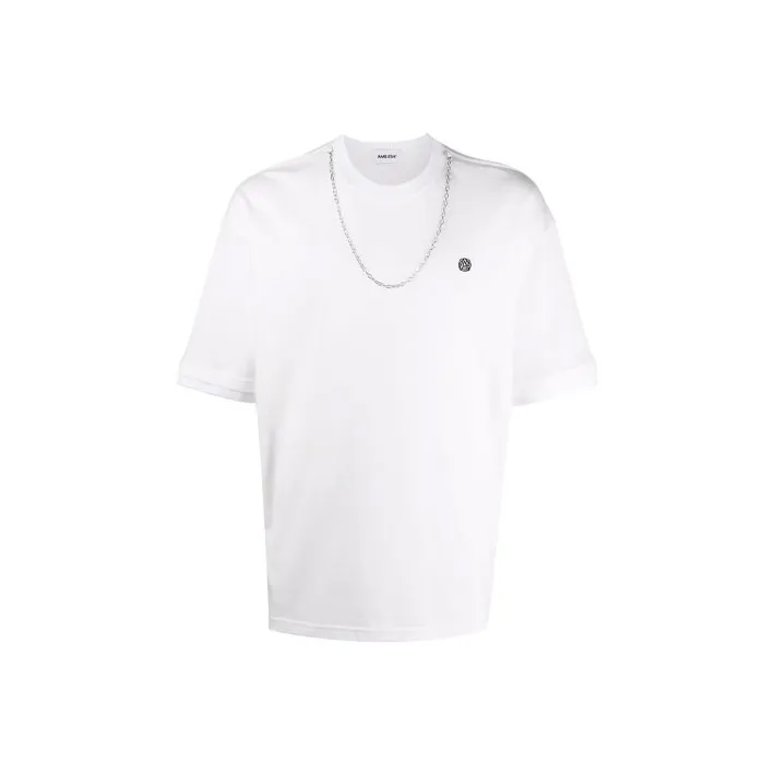 AMBUSH Chain Collar Detail Crewneck T Shirt-0