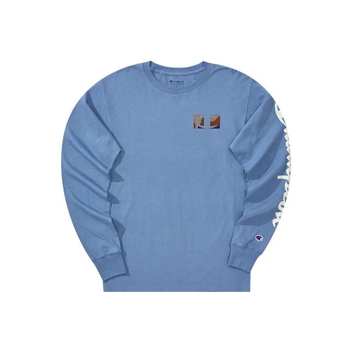 Champion Straight Long-Sleeved T-Shirt Unisex-6