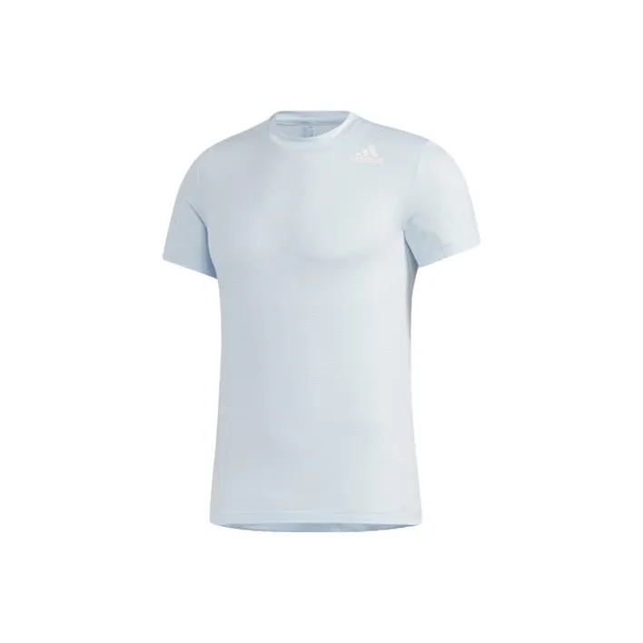 Adidas T Shirt Men's Light Sky Blue-0