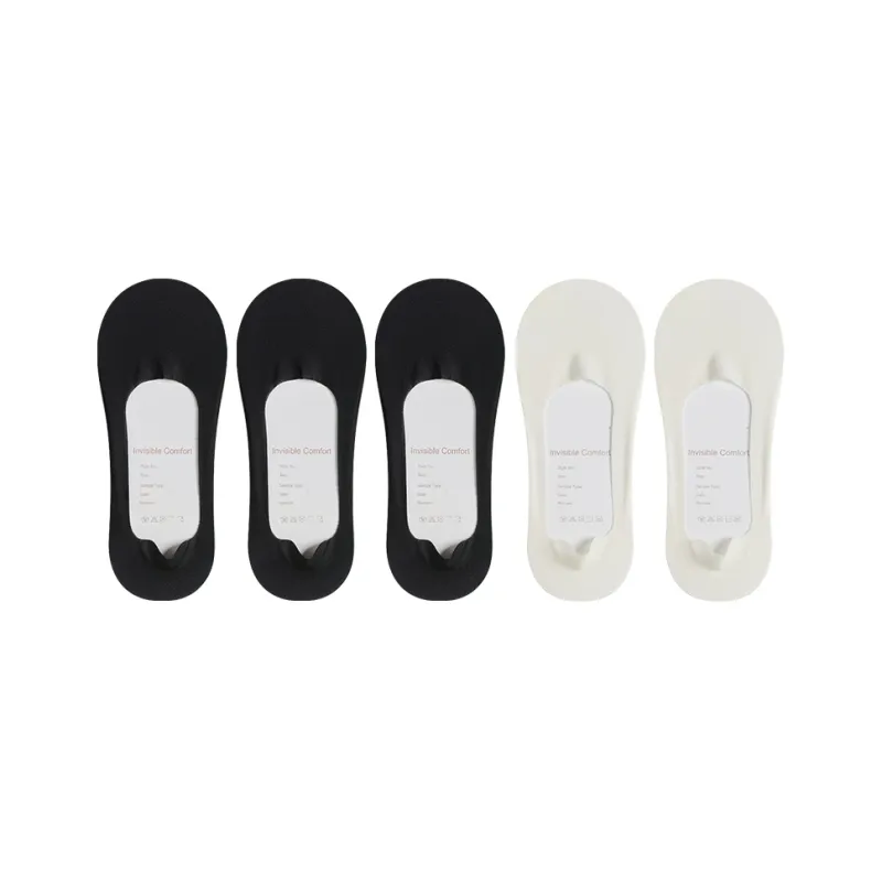 Caramella No Show Socks Women's 5 Pack-2