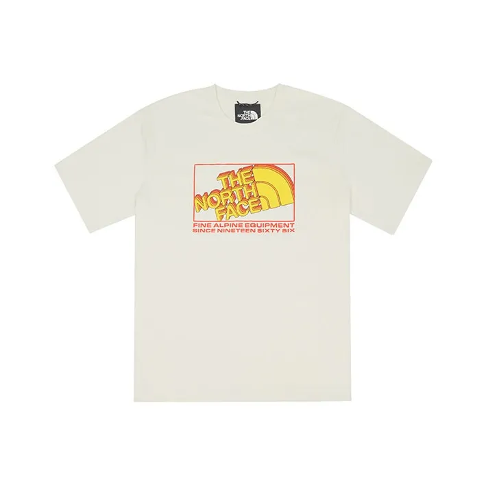 THE NORTH FACE T Shirt Unisex Ivory-0