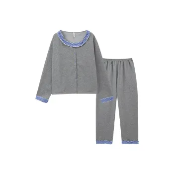 Sleeping Beauty Pajama Set Women's Light Gray