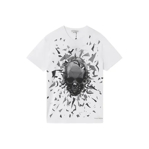 Alexander McQueen T Shirts Men White
