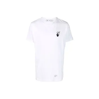 OFF WHITE Slim Fit Caravaggio Saint Jerome Writing Arrows T Shirt